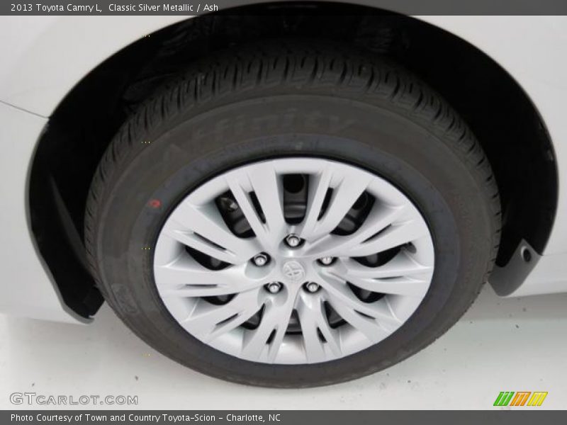 Classic Silver Metallic / Ash 2013 Toyota Camry L