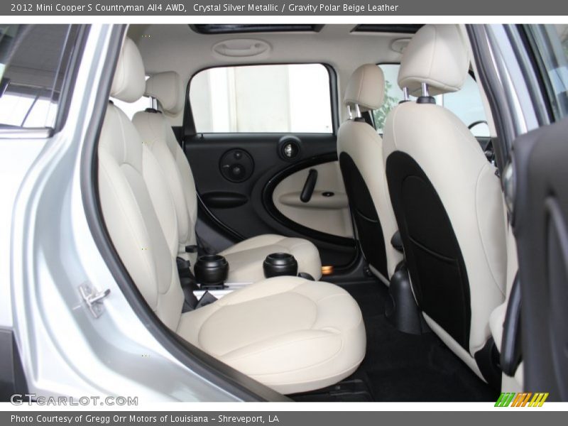 Rear Seat of 2012 Cooper S Countryman All4 AWD