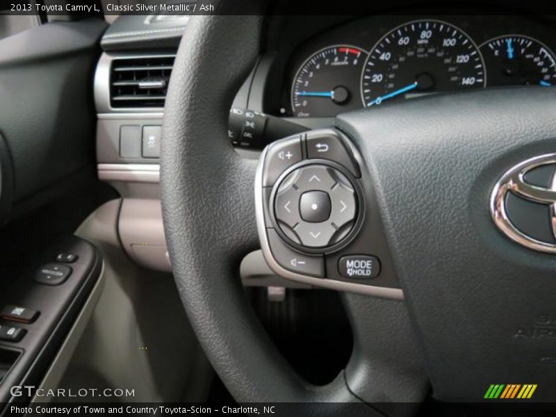 Classic Silver Metallic / Ash 2013 Toyota Camry L