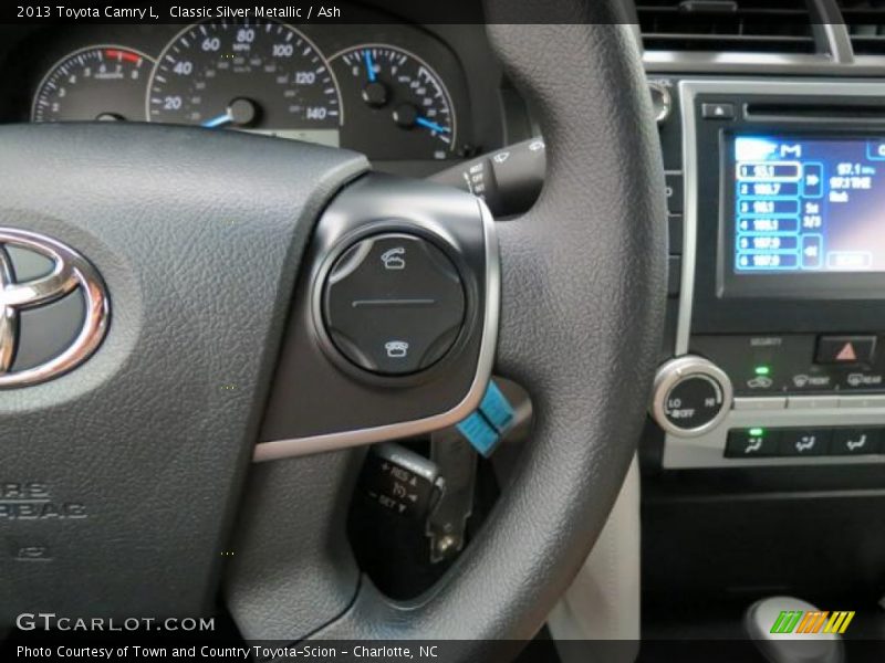 Classic Silver Metallic / Ash 2013 Toyota Camry L