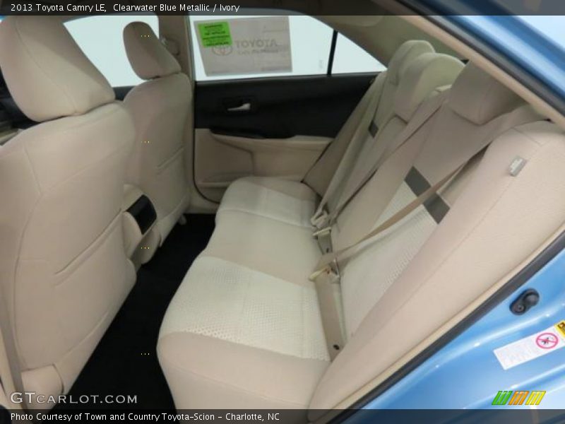 Clearwater Blue Metallic / Ivory 2013 Toyota Camry LE
