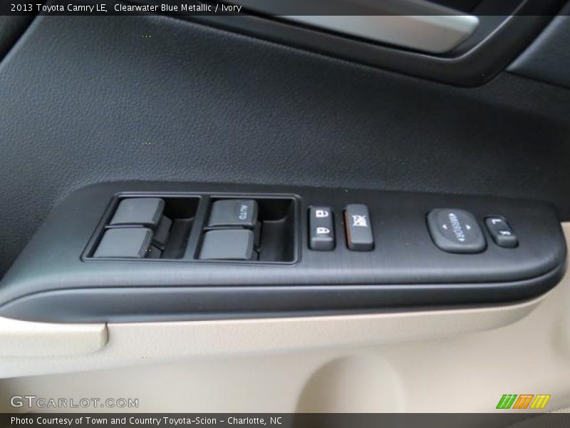 Clearwater Blue Metallic / Ivory 2013 Toyota Camry LE