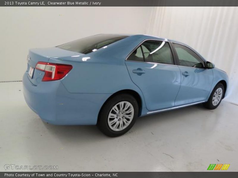 Clearwater Blue Metallic / Ivory 2013 Toyota Camry LE