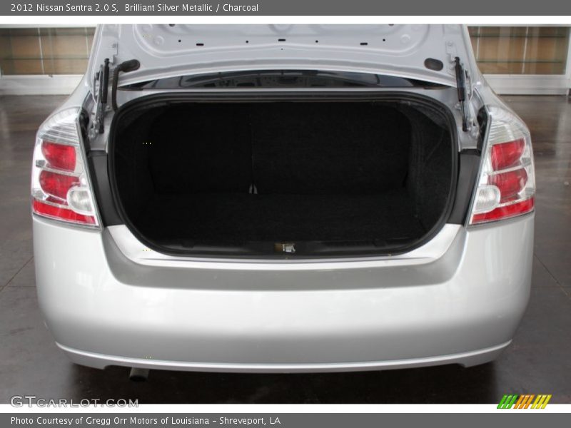 Brilliant Silver Metallic / Charcoal 2012 Nissan Sentra 2.0 S