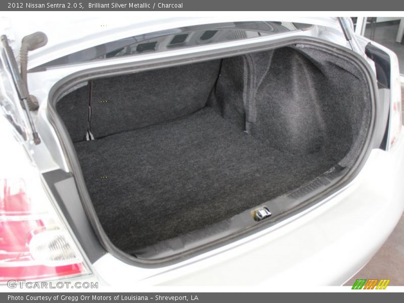 Brilliant Silver Metallic / Charcoal 2012 Nissan Sentra 2.0 S