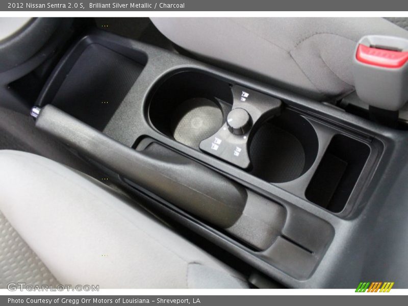 Brilliant Silver Metallic / Charcoal 2012 Nissan Sentra 2.0 S
