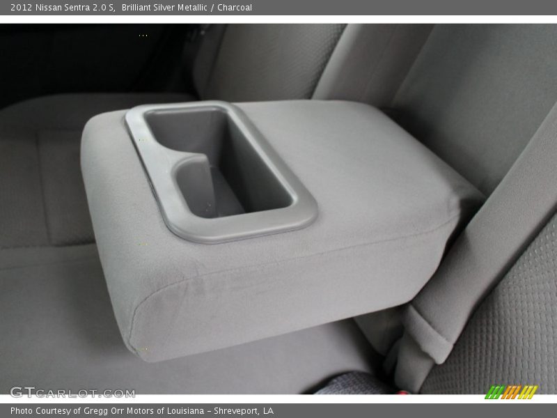 Brilliant Silver Metallic / Charcoal 2012 Nissan Sentra 2.0 S