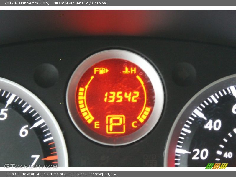 Brilliant Silver Metallic / Charcoal 2012 Nissan Sentra 2.0 S