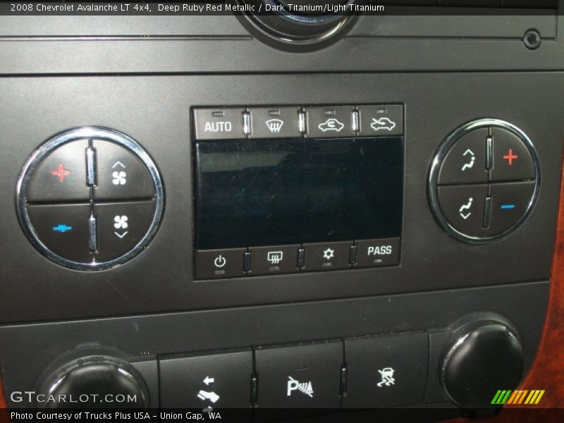 Deep Ruby Red Metallic / Dark Titanium/Light Titanium 2008 Chevrolet Avalanche LT 4x4