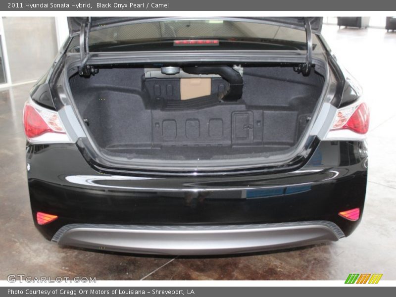 Black Onyx Pearl / Camel 2011 Hyundai Sonata Hybrid