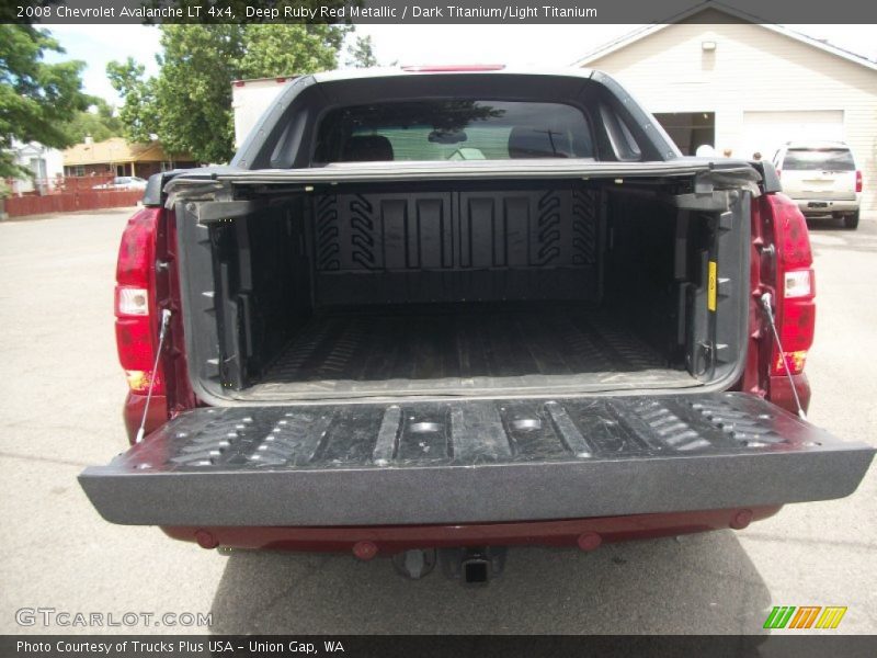 Deep Ruby Red Metallic / Dark Titanium/Light Titanium 2008 Chevrolet Avalanche LT 4x4
