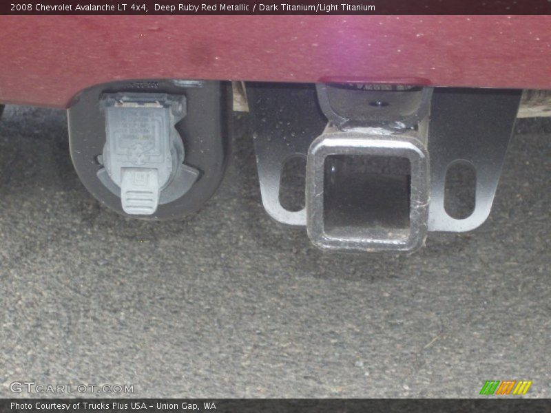 Deep Ruby Red Metallic / Dark Titanium/Light Titanium 2008 Chevrolet Avalanche LT 4x4
