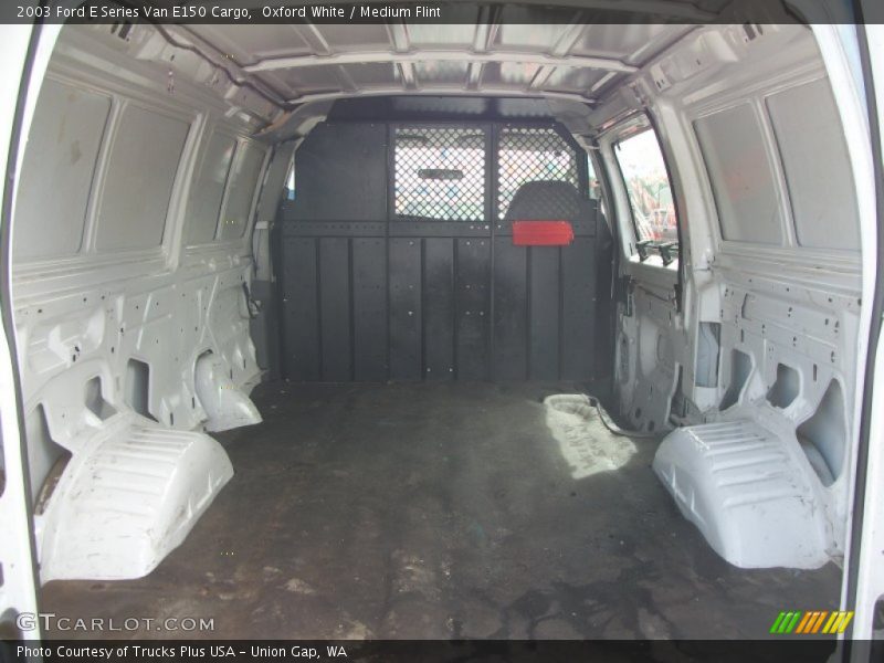 Oxford White / Medium Flint 2003 Ford E Series Van E150 Cargo