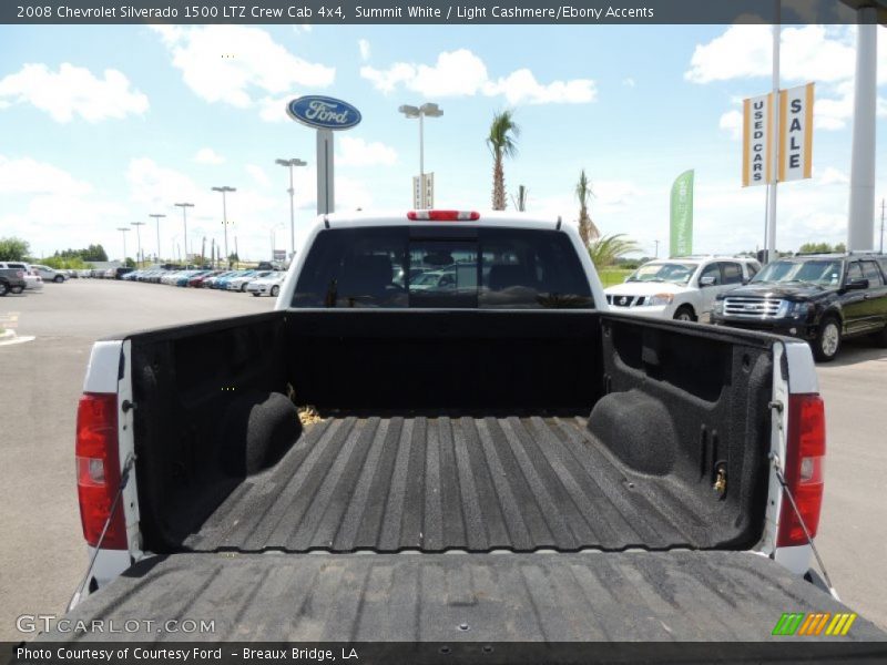 Summit White / Light Cashmere/Ebony Accents 2008 Chevrolet Silverado 1500 LTZ Crew Cab 4x4