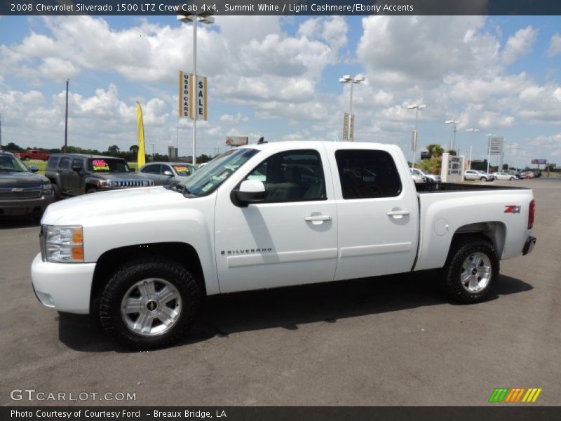 Front 3/4 View of 2008 Silverado 1500 LTZ Crew Cab 4x4