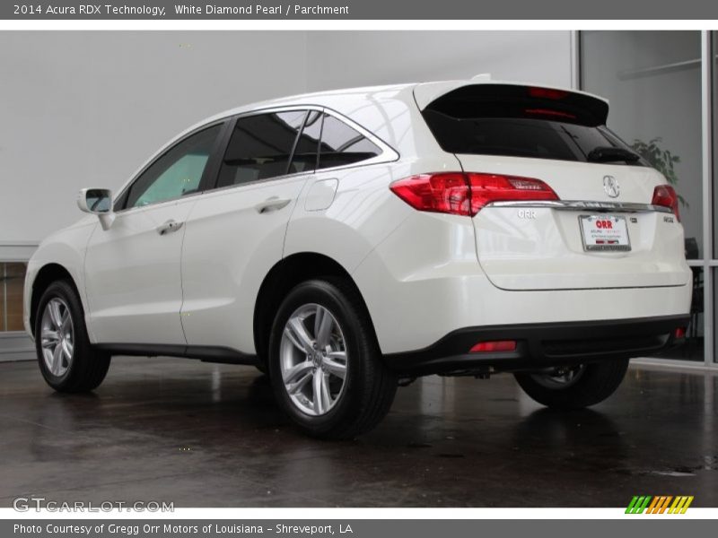White Diamond Pearl / Parchment 2014 Acura RDX Technology