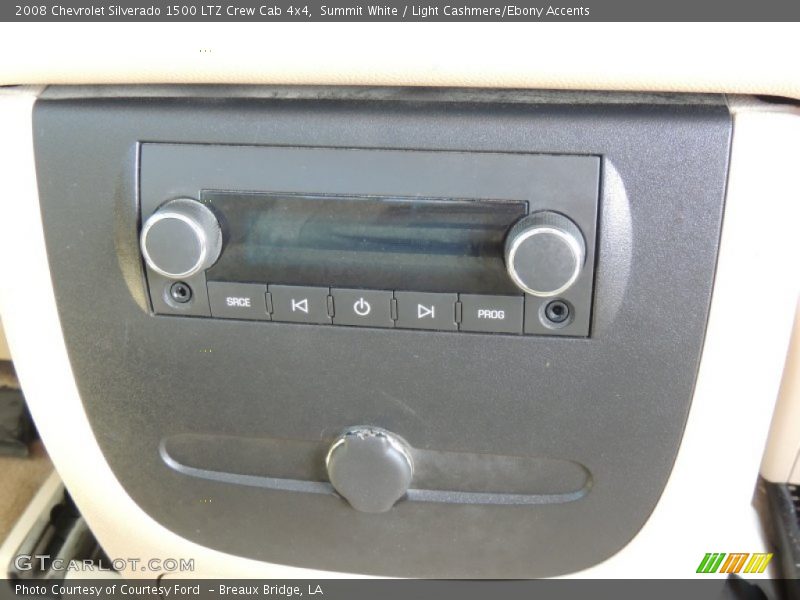 Summit White / Light Cashmere/Ebony Accents 2008 Chevrolet Silverado 1500 LTZ Crew Cab 4x4