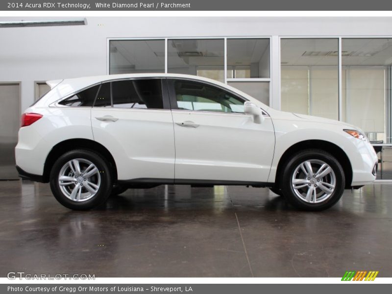 White Diamond Pearl / Parchment 2014 Acura RDX Technology
