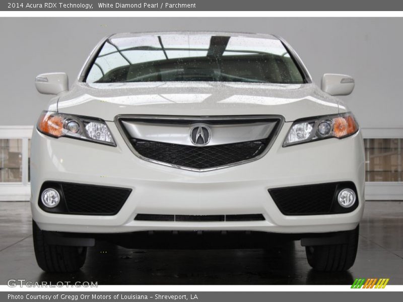 White Diamond Pearl / Parchment 2014 Acura RDX Technology