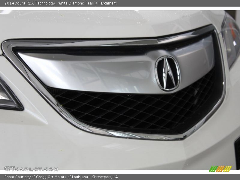 White Diamond Pearl / Parchment 2014 Acura RDX Technology