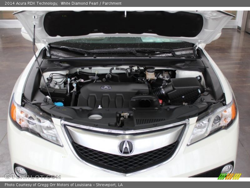 White Diamond Pearl / Parchment 2014 Acura RDX Technology