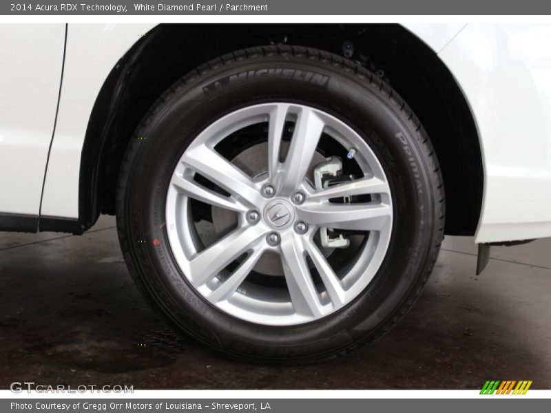 White Diamond Pearl / Parchment 2014 Acura RDX Technology