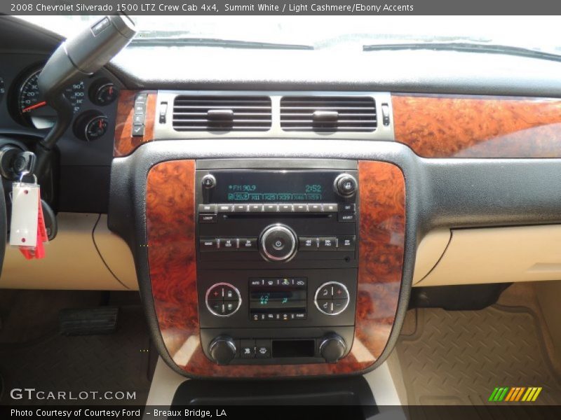 Summit White / Light Cashmere/Ebony Accents 2008 Chevrolet Silverado 1500 LTZ Crew Cab 4x4