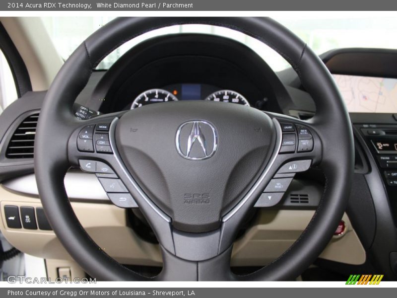 White Diamond Pearl / Parchment 2014 Acura RDX Technology