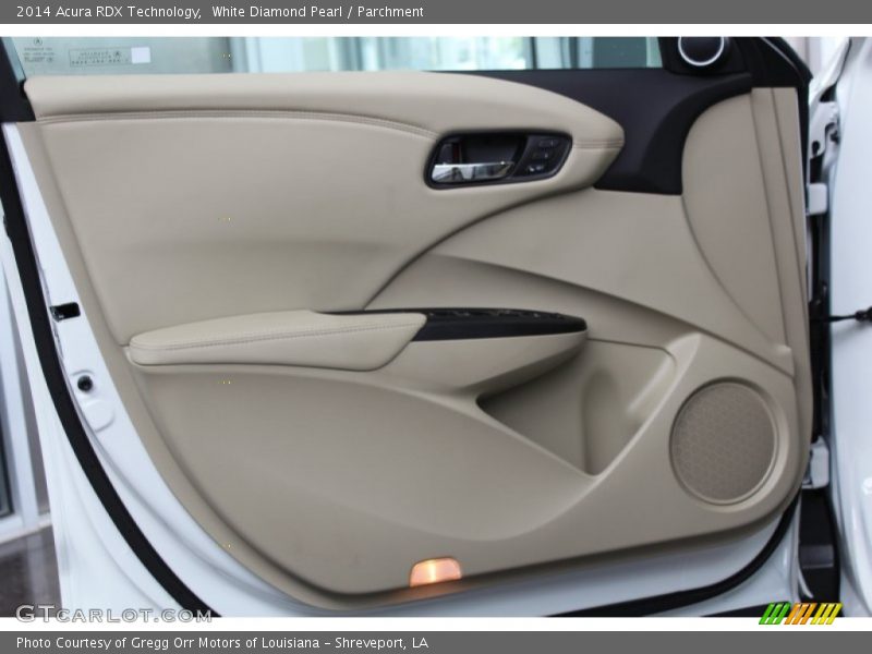 White Diamond Pearl / Parchment 2014 Acura RDX Technology