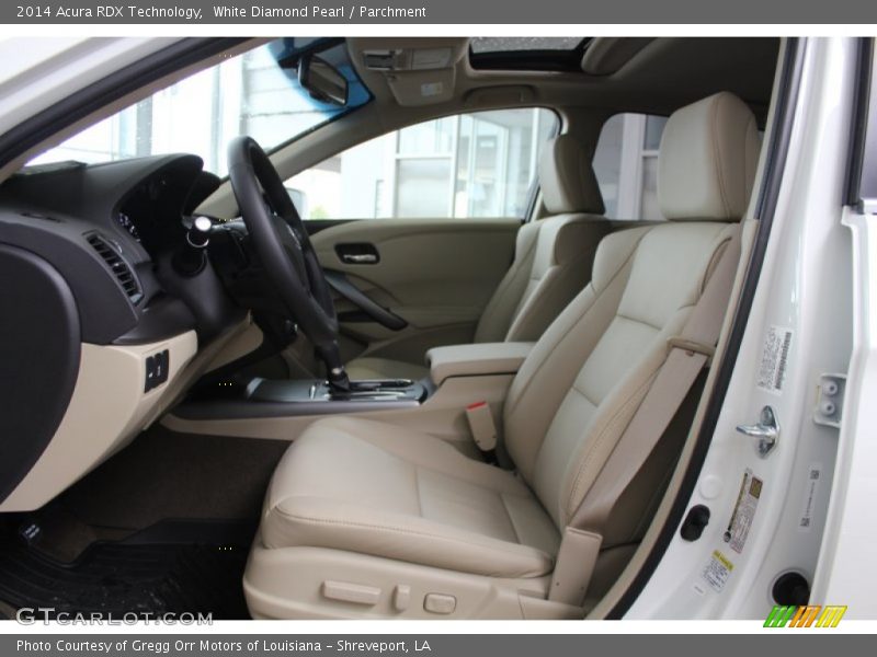 White Diamond Pearl / Parchment 2014 Acura RDX Technology