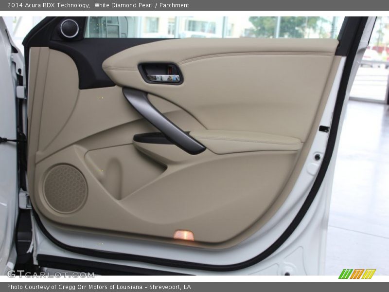 White Diamond Pearl / Parchment 2014 Acura RDX Technology