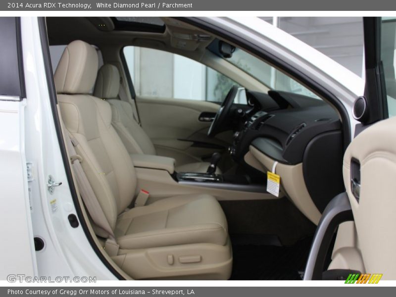 White Diamond Pearl / Parchment 2014 Acura RDX Technology