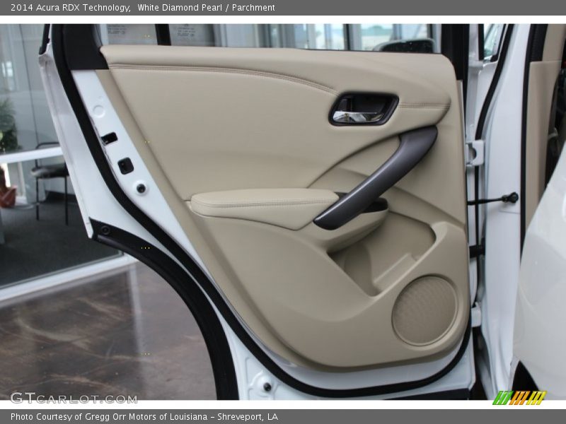 White Diamond Pearl / Parchment 2014 Acura RDX Technology