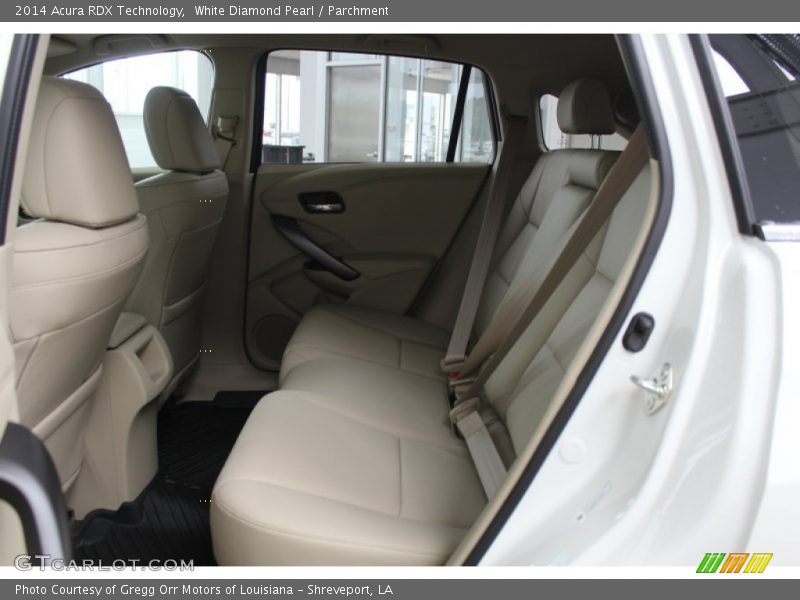 White Diamond Pearl / Parchment 2014 Acura RDX Technology