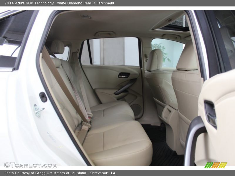 White Diamond Pearl / Parchment 2014 Acura RDX Technology