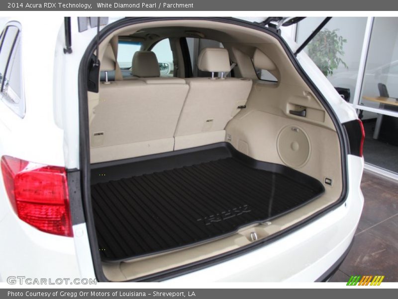 White Diamond Pearl / Parchment 2014 Acura RDX Technology