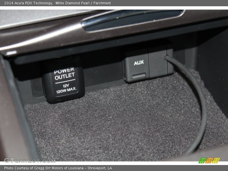 White Diamond Pearl / Parchment 2014 Acura RDX Technology