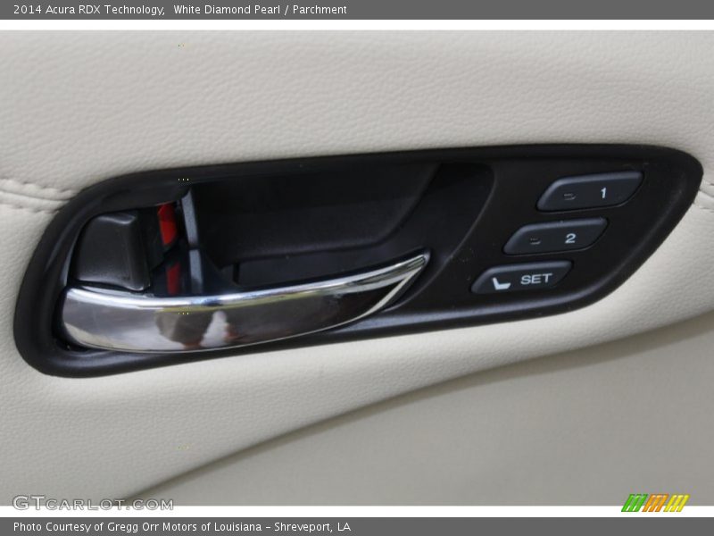 White Diamond Pearl / Parchment 2014 Acura RDX Technology