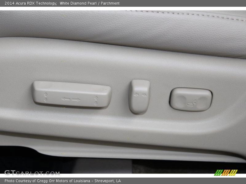 White Diamond Pearl / Parchment 2014 Acura RDX Technology