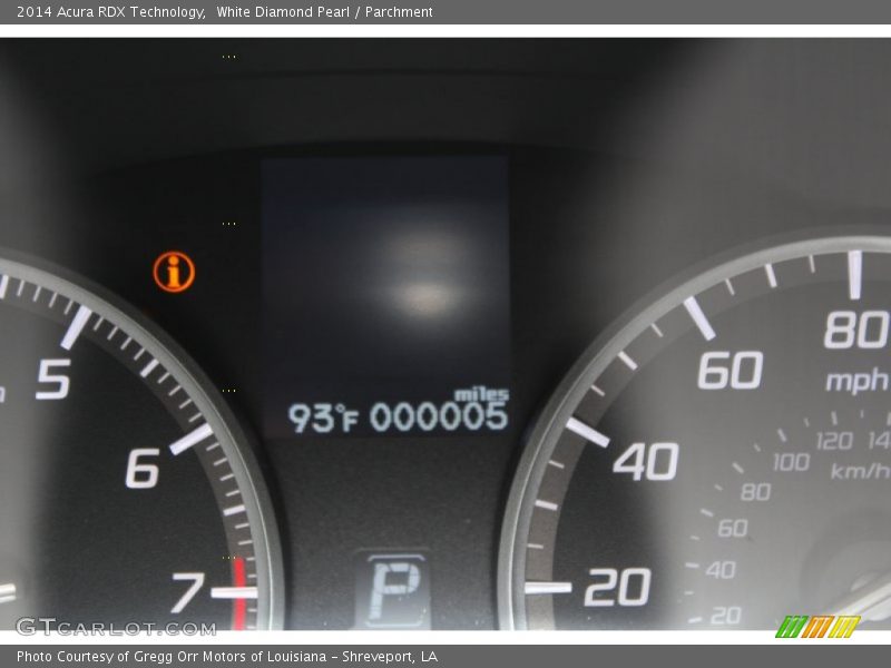White Diamond Pearl / Parchment 2014 Acura RDX Technology