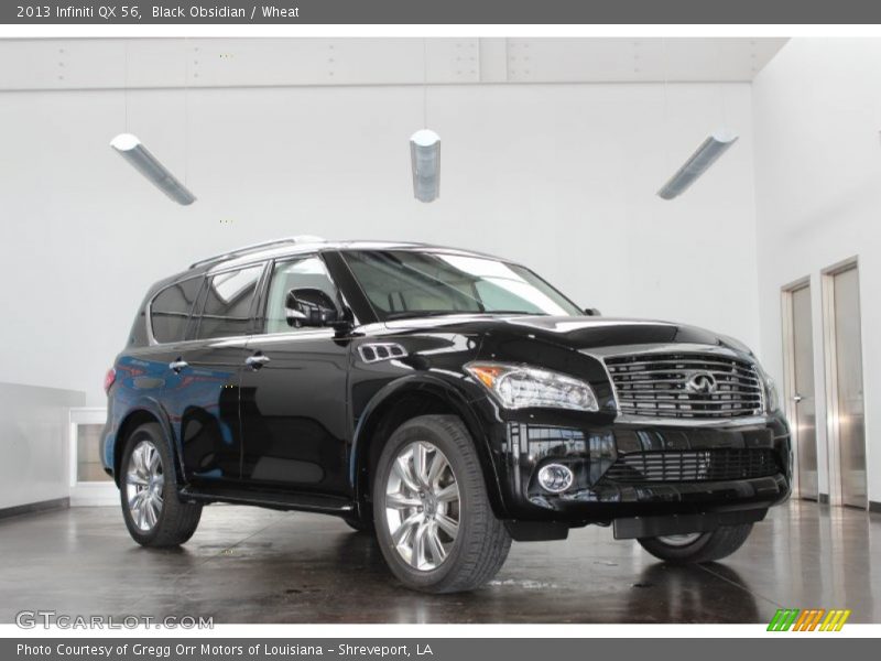 Black Obsidian / Wheat 2013 Infiniti QX 56
