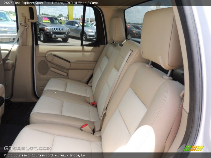 Oxford White / Camel 2007 Ford Explorer Sport Trac Limited
