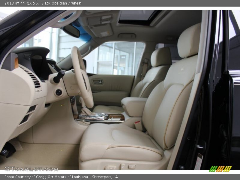 Black Obsidian / Wheat 2013 Infiniti QX 56
