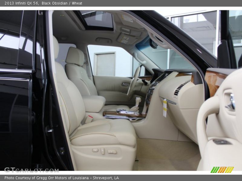 Black Obsidian / Wheat 2013 Infiniti QX 56
