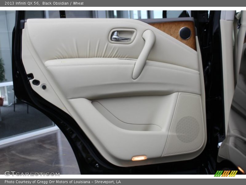 Black Obsidian / Wheat 2013 Infiniti QX 56