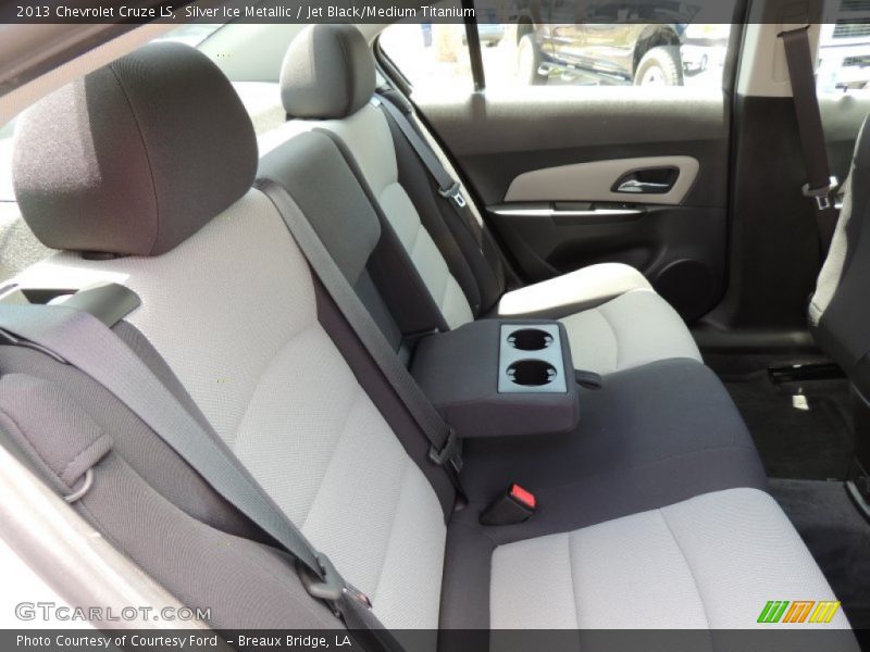 Silver Ice Metallic / Jet Black/Medium Titanium 2013 Chevrolet Cruze LS