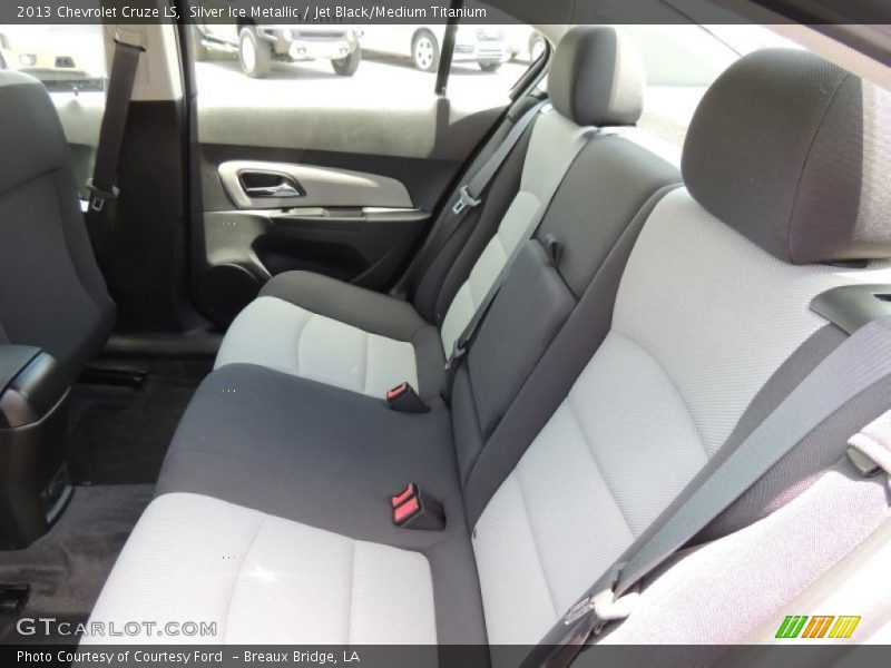 Silver Ice Metallic / Jet Black/Medium Titanium 2013 Chevrolet Cruze LS