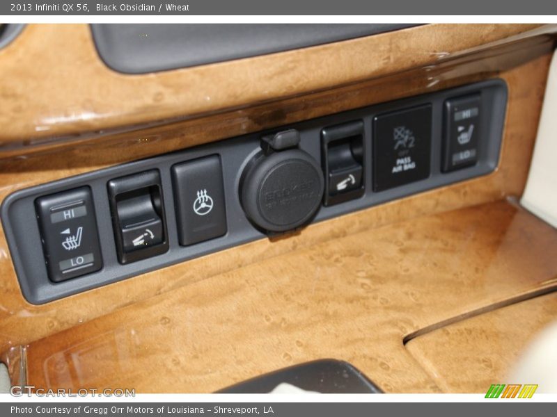 Black Obsidian / Wheat 2013 Infiniti QX 56