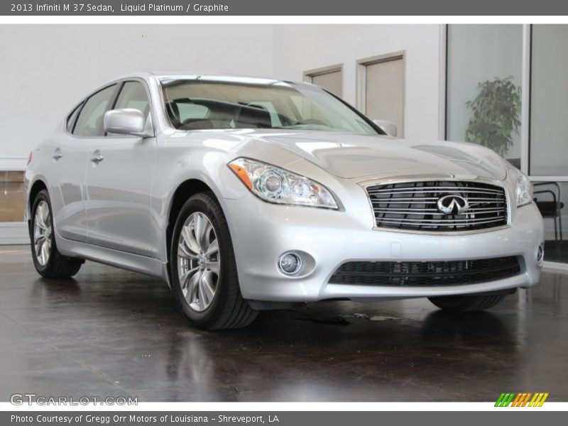 Liquid Platinum / Graphite 2013 Infiniti M 37 Sedan