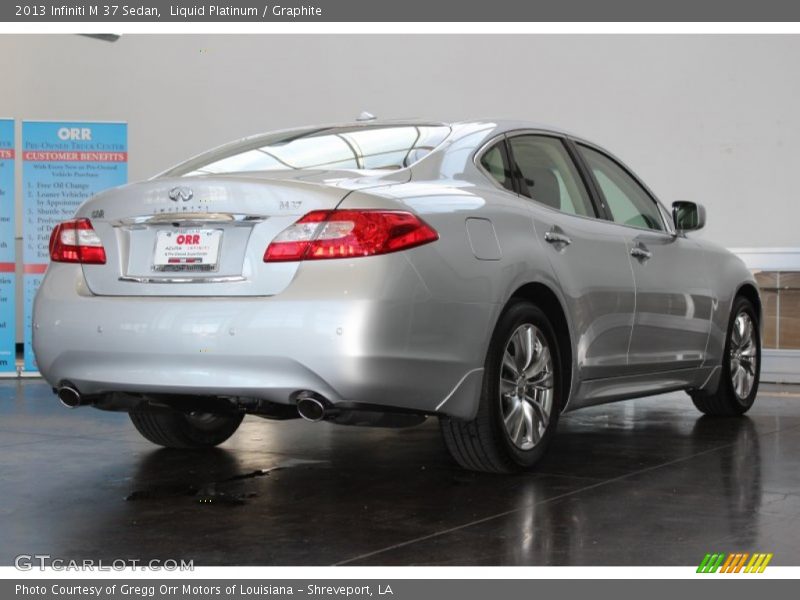 Liquid Platinum / Graphite 2013 Infiniti M 37 Sedan